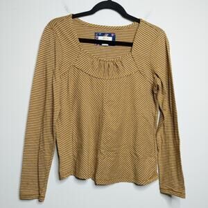 Anthropologie Maeve Kenley Striped Tee - Size S - EUC